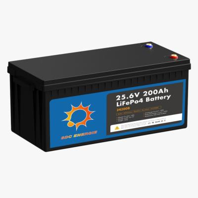 Batterie Lithium 24V 200Ah LiFePO4 Bluetooth – Haute Capacité Solaire Pro
