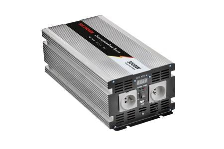 Convertisseur Chargeur 12V 220V Pur Sinus 3000W + USB 5V - Puissance élevée