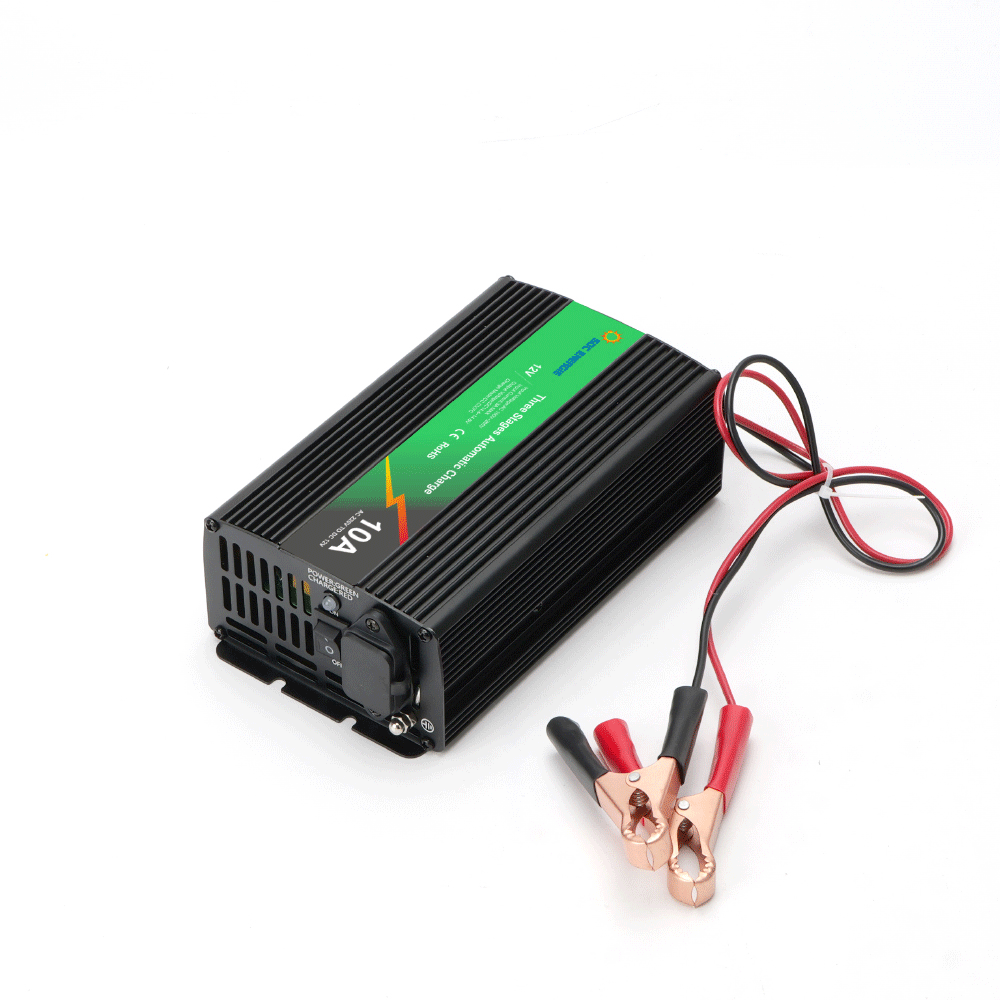 Chargeur Batterie 12V 10A Intelligent Automatique - Plomb AGM Gel Lithium