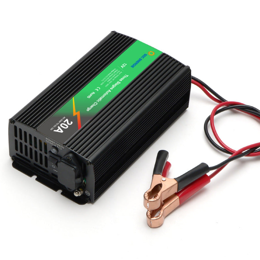 Chargeur Batterie 12V 20A Intelligent Rapide  AGM Gel Lithium
