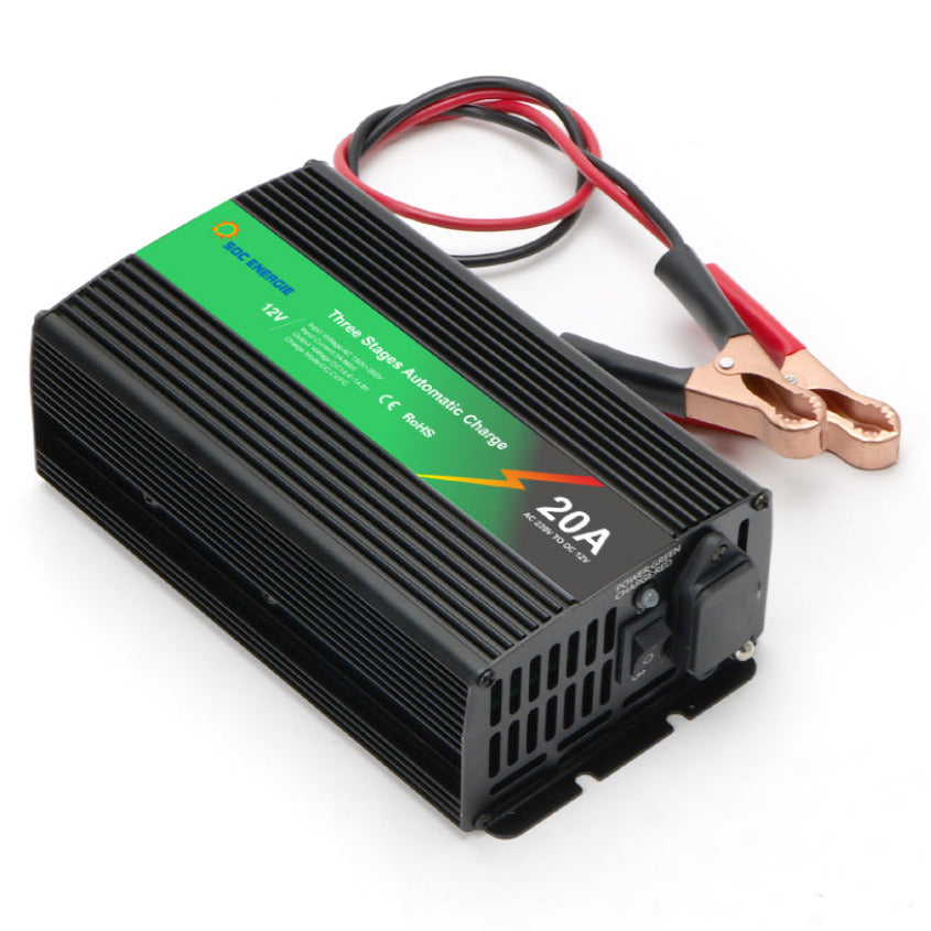 Chargeur Batterie 12V 20A Intelligent Rapide  AGM Gel Lithium