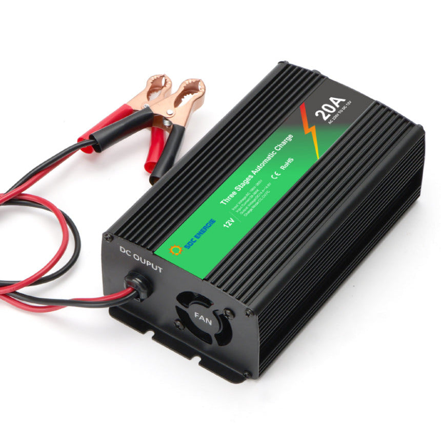 Chargeur Batterie 12V 20A Intelligent Rapide  AGM Gel Lithium