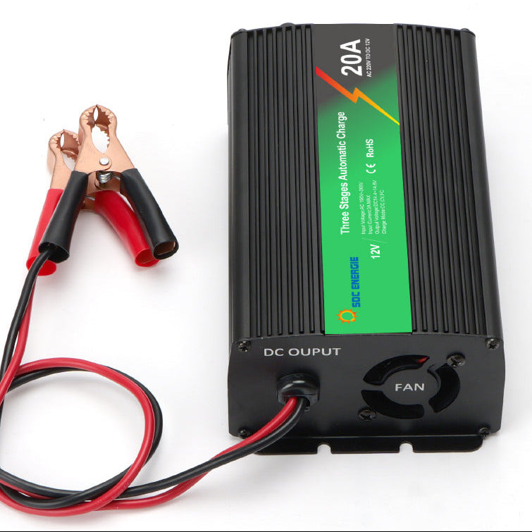 Chargeur Batterie 12V 20A Intelligent Rapide  AGM Gel Lithium