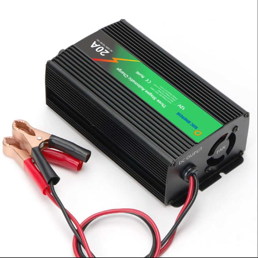 Chargeur Batterie 12V 20A Intelligent Rapide  AGM Gel Lithium