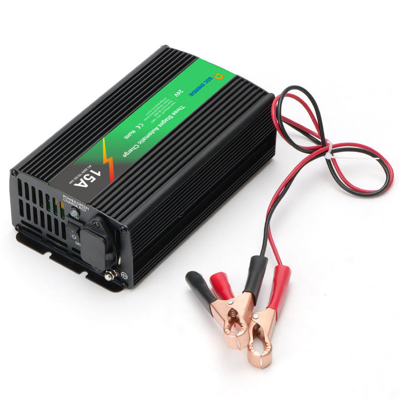 Chargeur Batterie 24V 15A Intelligent