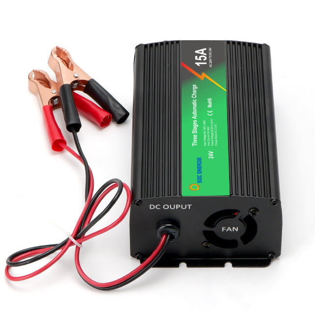 Chargeur Batterie 24V 15A Intelligent