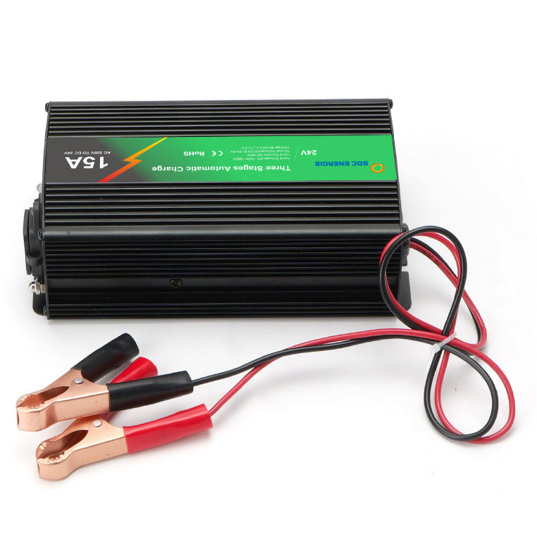 Chargeur Batterie 24V 15A Intelligent