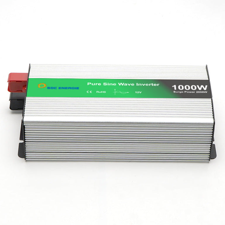 Convertisseur 12V 220V Pur Sinus 1000W + USB 5V – Idéal Camping-Car, Van et Batterie