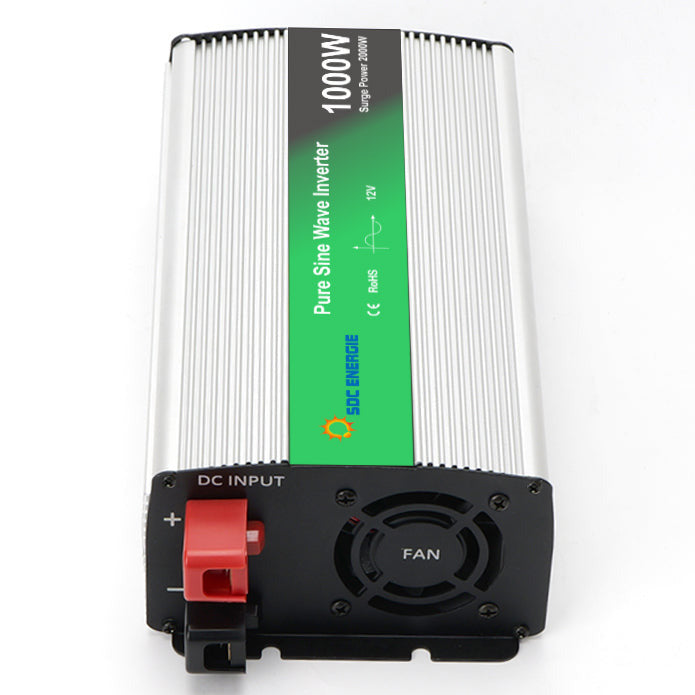 Convertisseur 12V 220V Pur Sinus 1000W + USB 5V – Idéal Camping-Car, Van et Batterie