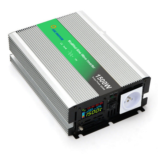 Convertisseur 12V 220V Quasi Sinus 1500W + USB 5V – Puissant et Économique pour Batterie