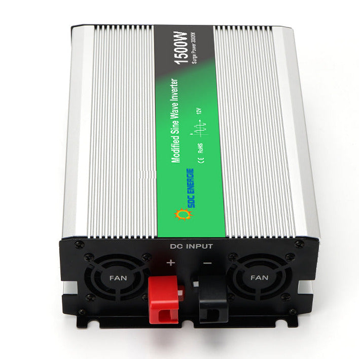 Convertisseur 12V 220V Quasi Sinus 1500W + USB 5V – Puissant et Économique pour Batterie