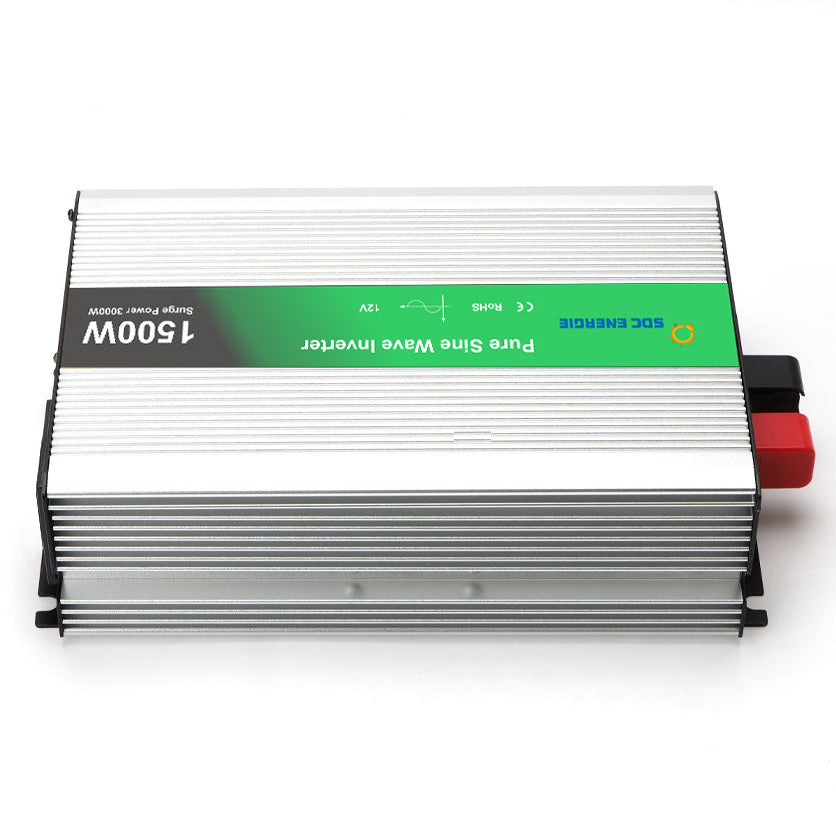 Convertisseur 12V 220V Pur Sinus 1500W + USB 5V – Puissant pour Camping-Car et Solaire