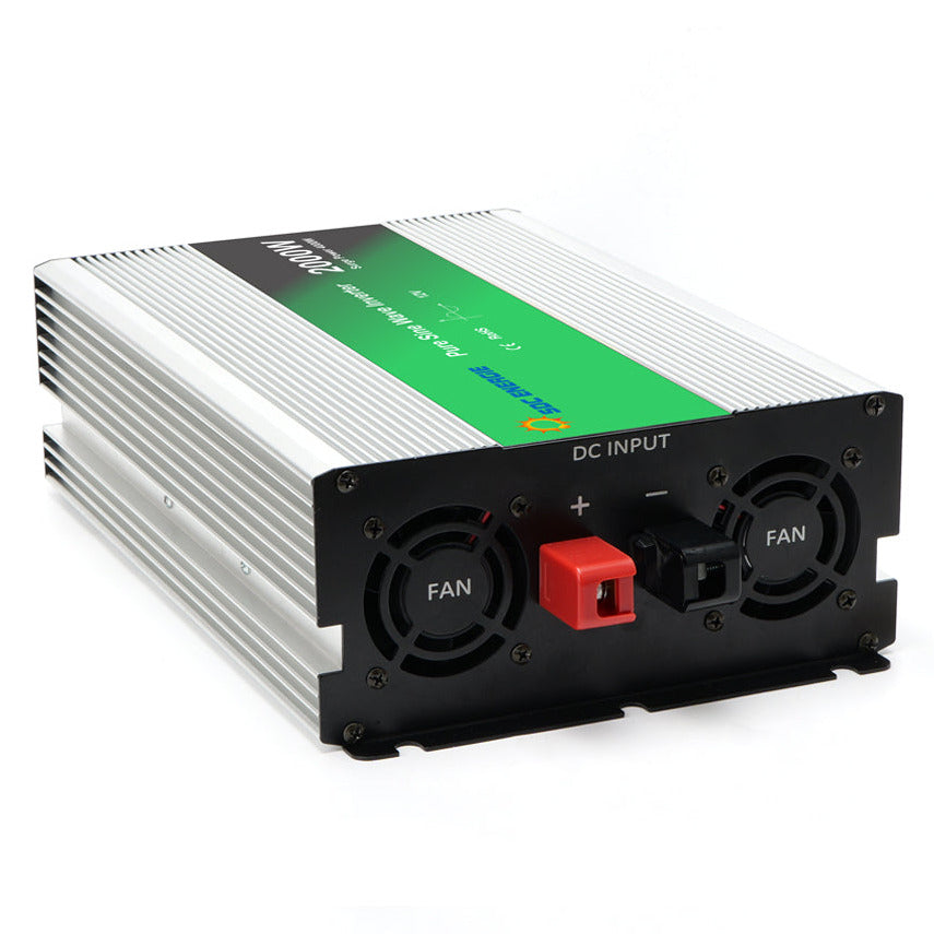 Convertisseur 12V 220V Pur Sinus 2000W + USB 5V – Haute Puissance Batterie et Solaire