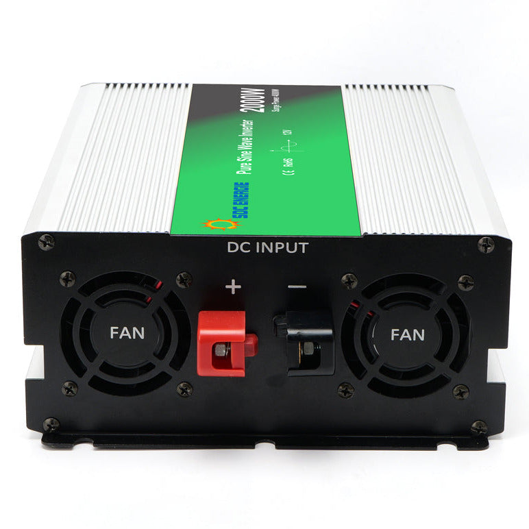 Convertisseur 12V 220V Pur Sinus 2000W + USB 5V – Haute Puissance Batterie et Solaire