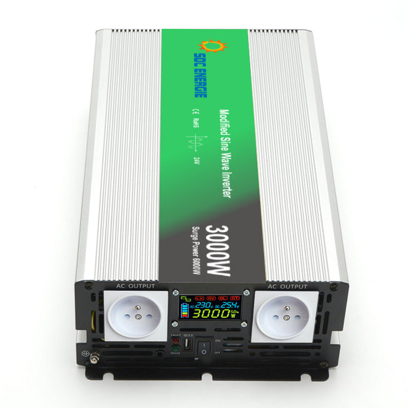 Convertisseur 24V 220V Quasi Sinus 3000W + USB 5V – Haute Puissance Camion