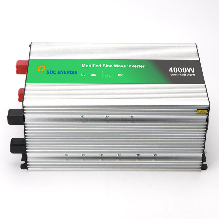 Convertisseur 12V 220V Quasi Sinus 4000W + USB 5V – Très Puissant à Prix Réduit