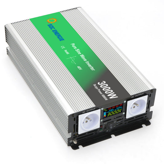 Convertisseur 48V 220V 3000W Pur Sinus + USB 5V - Haute Puissance