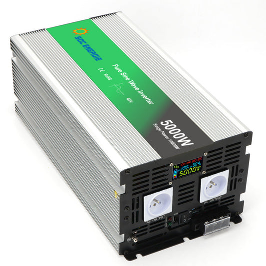 Convertisseur 48V 220V 5000W Pur Sinus + USB 5V - Très Puissant
