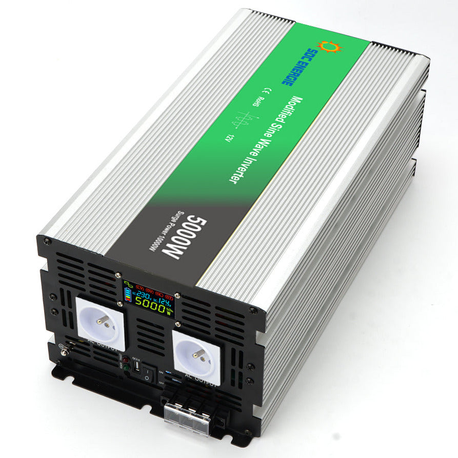 Convertisseur 12V 220V Quasi Sinus 5000W + USB 5V – Très Haute Puissance à Prix Réduit