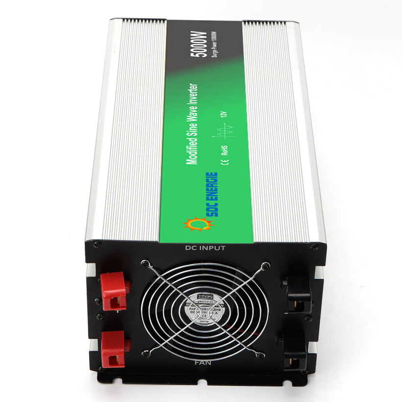 Convertisseur 12V 220V Quasi Sinus 5000W + USB 5V – Très Haute Puissance à Prix Réduit