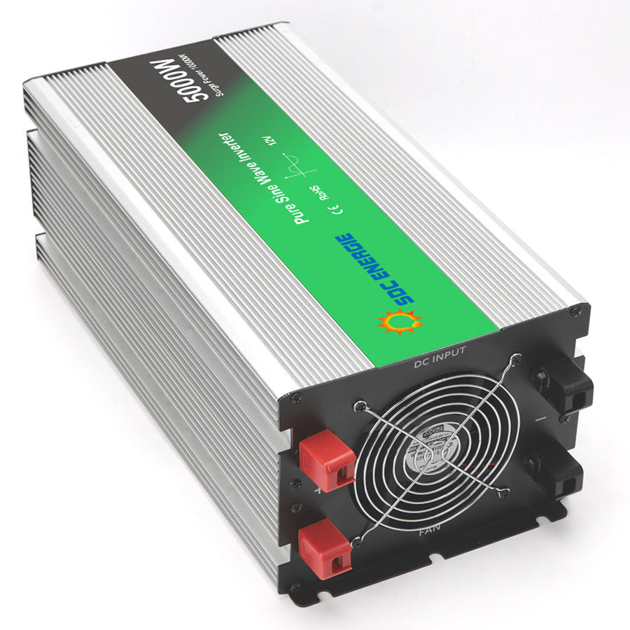 Convertisseur 12V 220V Pur Sinus 5000W + USB 5V – Très Haute Puissance Solaire et Camion