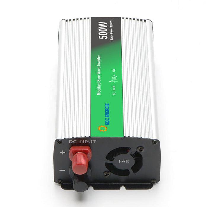 Convertisseur 12V 220V Quasi Sinus 500W – Économique Camping-Car et Batterie