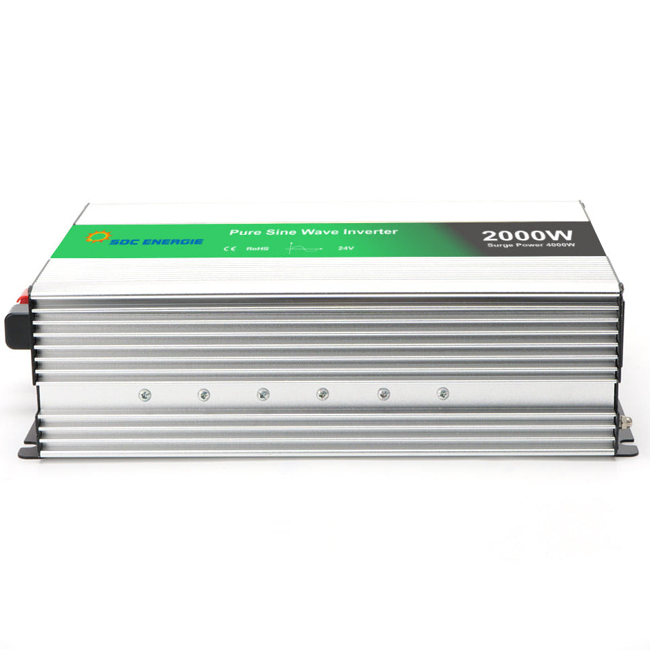 Convertisseur 24V 220V Pur Sinus 2000W + USB 5V – Haute Puissance Camion et Solaire
