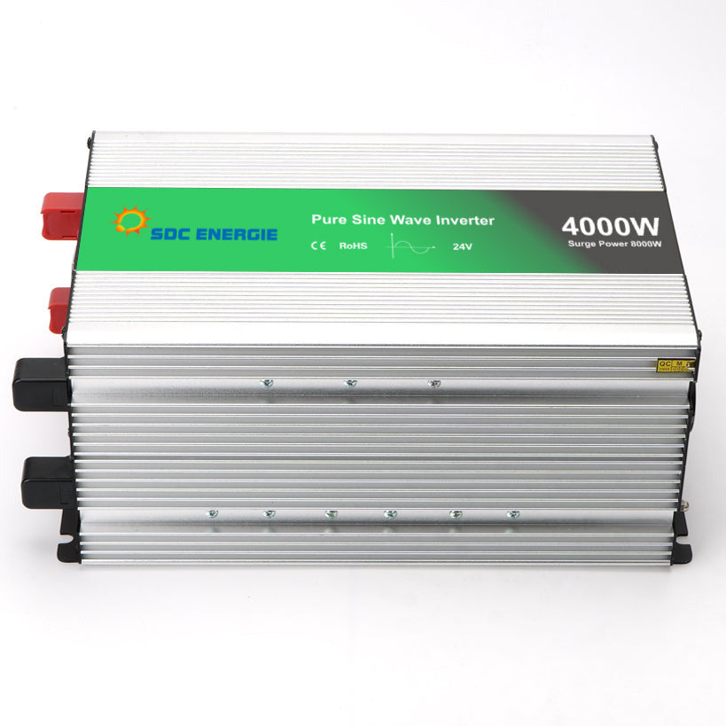 Convertisseur 24V 220V Pur Sinus 4000W + USB 5V – Très Haute Puissance Solaire