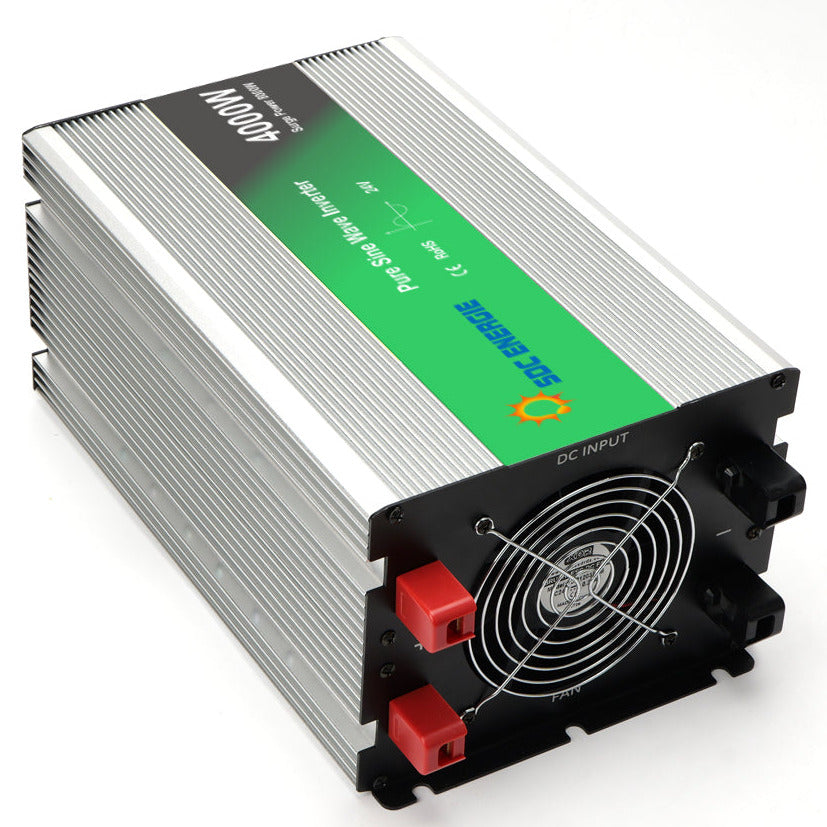 Convertisseur 24V 220V Pur Sinus 4000W + USB 5V – Très Haute Puissance Solaire