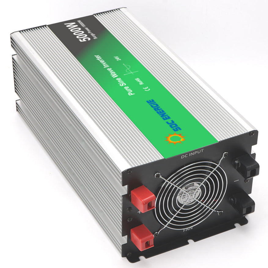 Convertisseur 24V 220V Pur Sinus 5000W + USB 5V – Haute Puissance Camion et Solaire