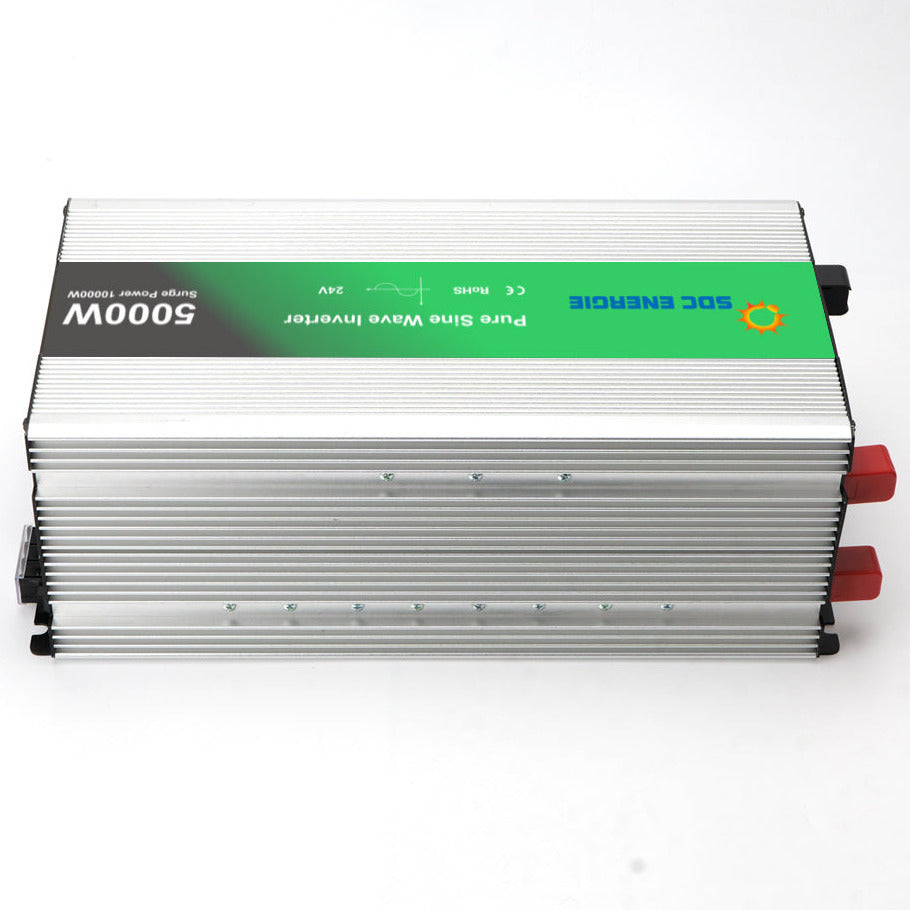 Convertisseur 24V 220V Pur Sinus 5000W + USB 5V – Haute Puissance Camion et Solaire