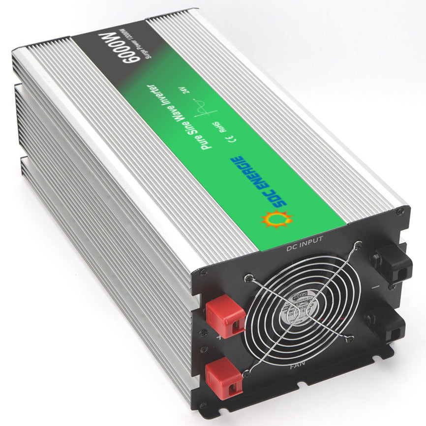 Convertisseur 24V 220V Pur Sinus 6000W + USB 5V – Puissance Maximale Camion et Solaire