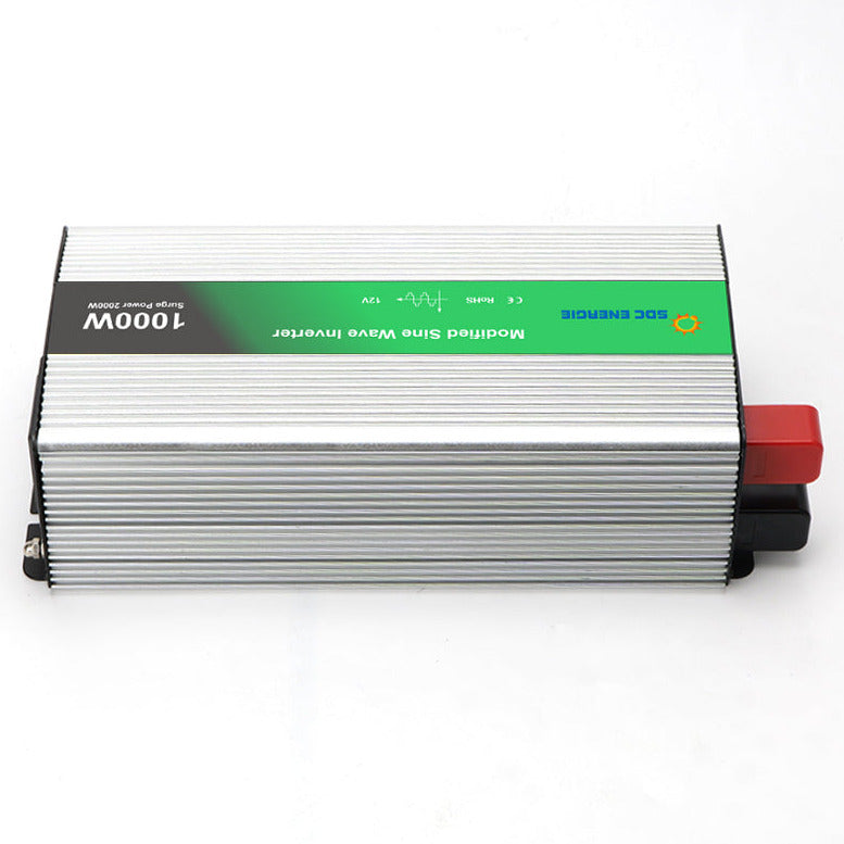 Convertisseur 12V 220V Quasi Sinus 1000W + USB 5V – Petit Prix Batterie et Camping-Car