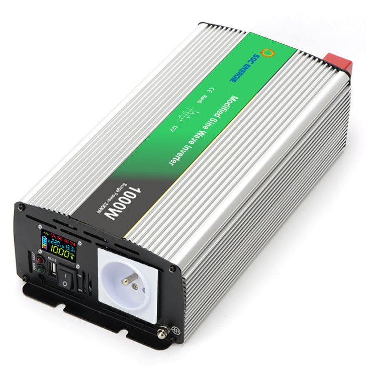 Convertisseur 12V 220V Quasi Sinus 1000W + USB 5V – Petit Prix Batterie et Camping-Car