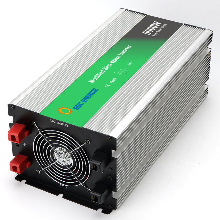 Convertisseur 24V 220V Quasi Sinus 5000W + USB 5V – Haute Puissance Camion et Usage Intensif