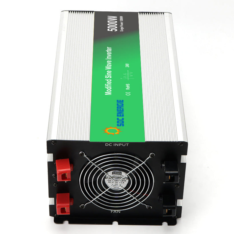Convertisseur 24V 220V Quasi Sinus 5000W + USB 5V – Haute Puissance Camion et Usage Intensif