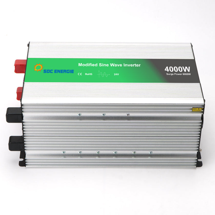 Convertisseur 24V 220V Quasi Sinus 4000W + USB 5V – Très Puissant et Économique