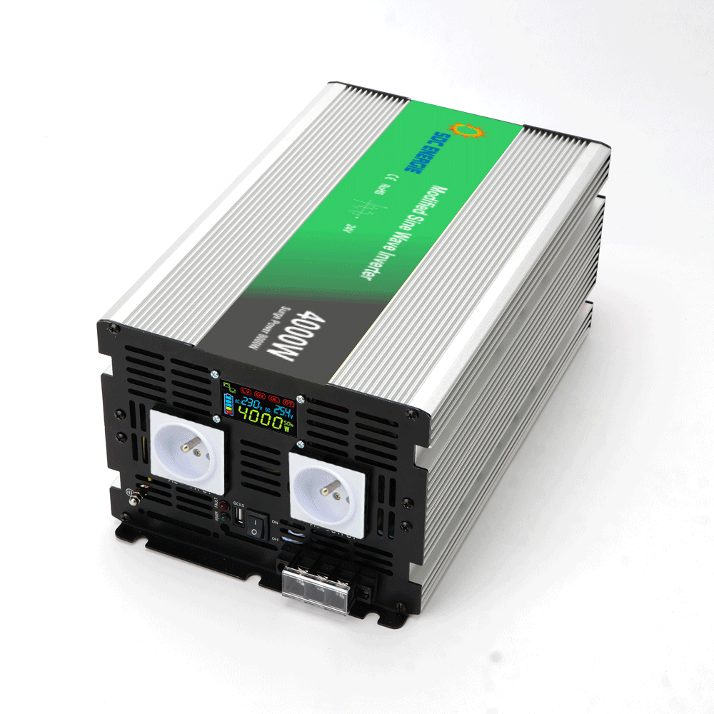 Convertisseur 24V 220V Quasi Sinus 4000W + USB 5V – Très Puissant et Économique