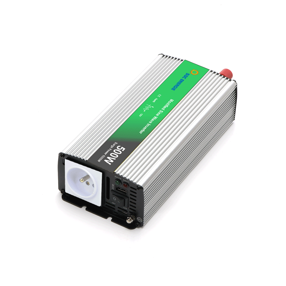 Convertisseur 12V 220V Quasi Sinus 500W – Économique Camping-Car et Batterie