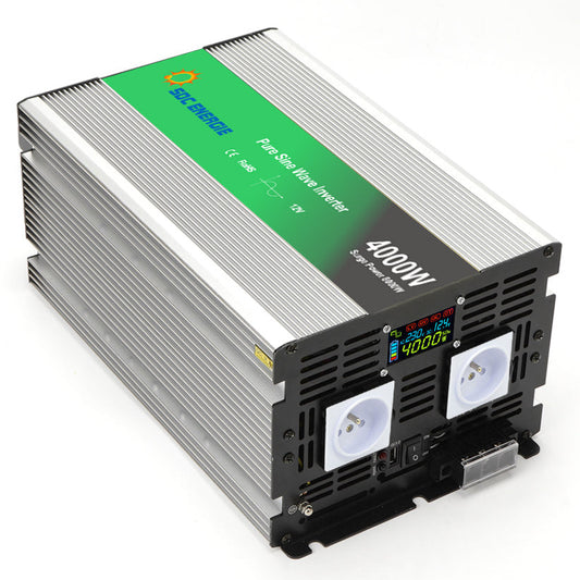 convertisseur 12V 220V 4000W pur sinus autonomie solaire