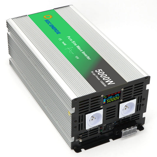convertisseur 12V 220V 5000W pur sinus haute puissance
