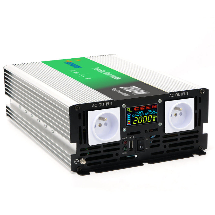 convertisseur 24V 220V 2000W pur sinus camion