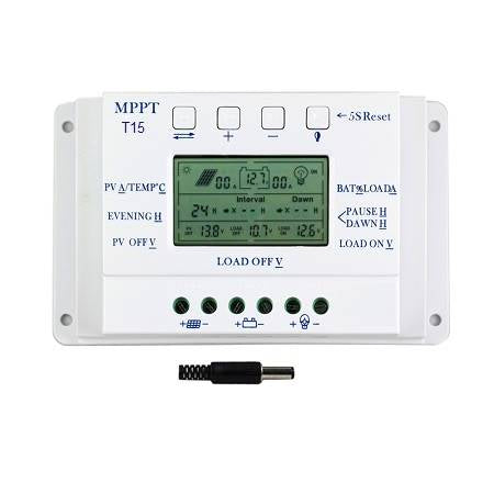 Régulateur Solaire MPPT 15A 12V 24V Haute Performance